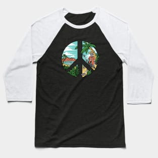 Peaceful Vacation Baseball T-Shirt